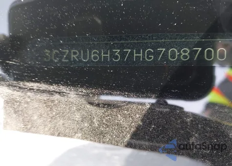 2017 Honda Hr-V Lx from USA, damaged, VIN 3CZRU6H37HG708700